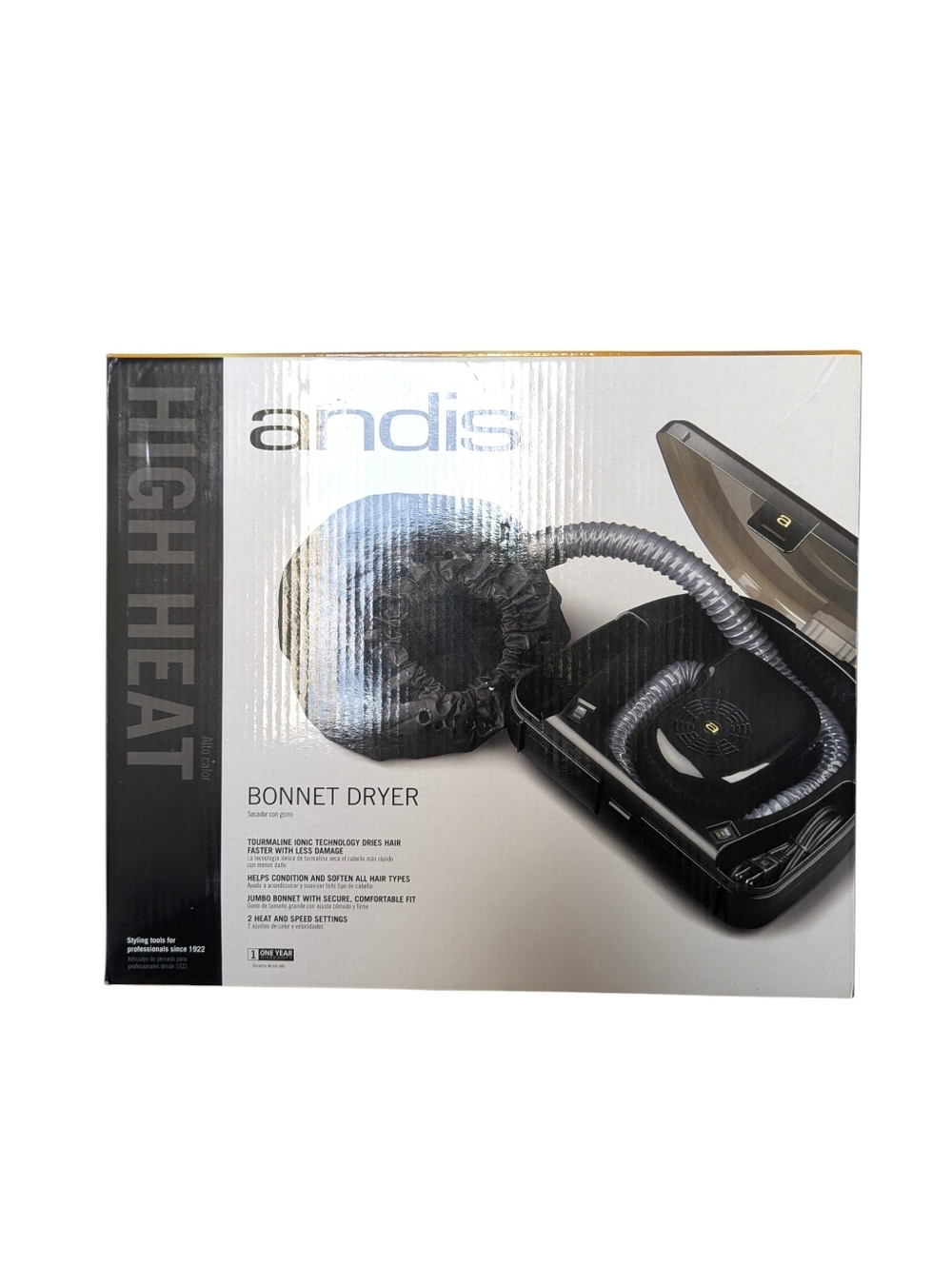 Andis Portable High Heat Soft Bonnet Dryer